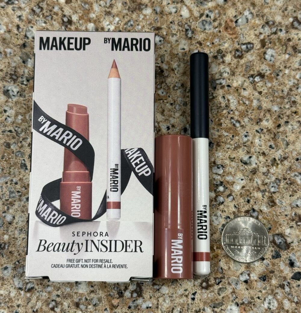 Makeup by Mario Sephora Beauty Insider Lip Balm & Liner Set Brown Shades